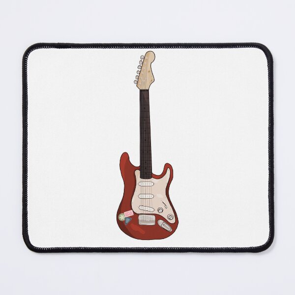 Item preview, Red Guitar designed and sold by artbyxleonie.