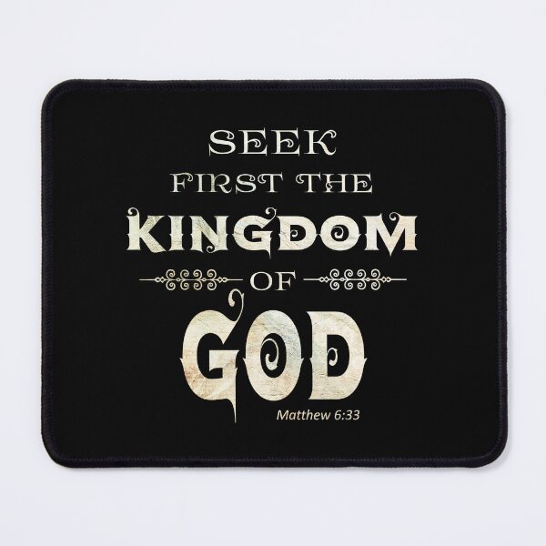 Item preview, Seek First the Kingdom of God - Christian Verse Tshirt designed and sold by Narrow-Path.