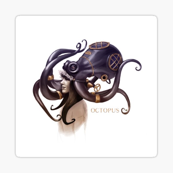 Octopus Sticker