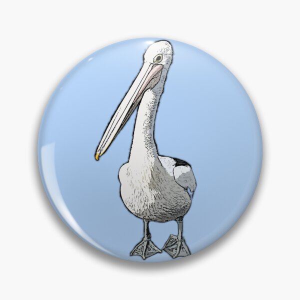 Item preview, It is a Pelicans Life CARTOON PELICAN BASED ON A REAL PELICAN AT SYDNEY FISH MARKETS designed and sold by Iskybibblle.