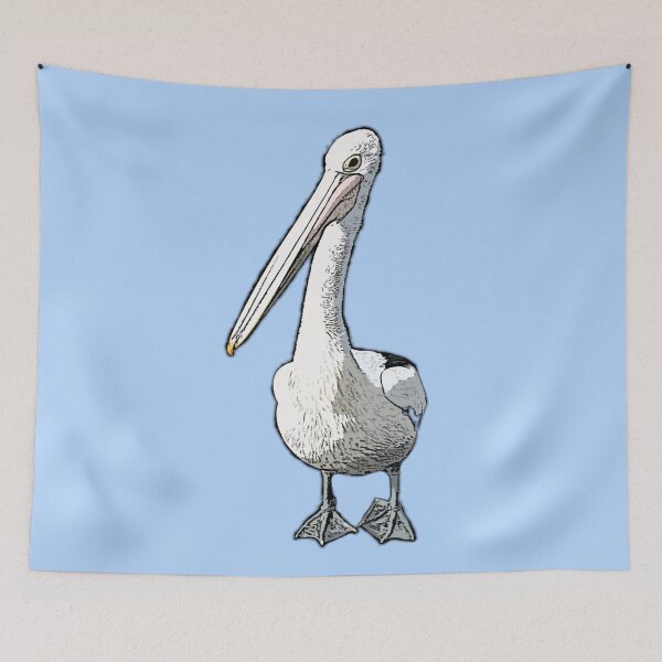 Item preview, It is a Pelicans Life CARTOON PELICAN BASED ON A REAL PELICAN AT SYDNEY FISH MARKETS designed and sold by Iskybibblle.