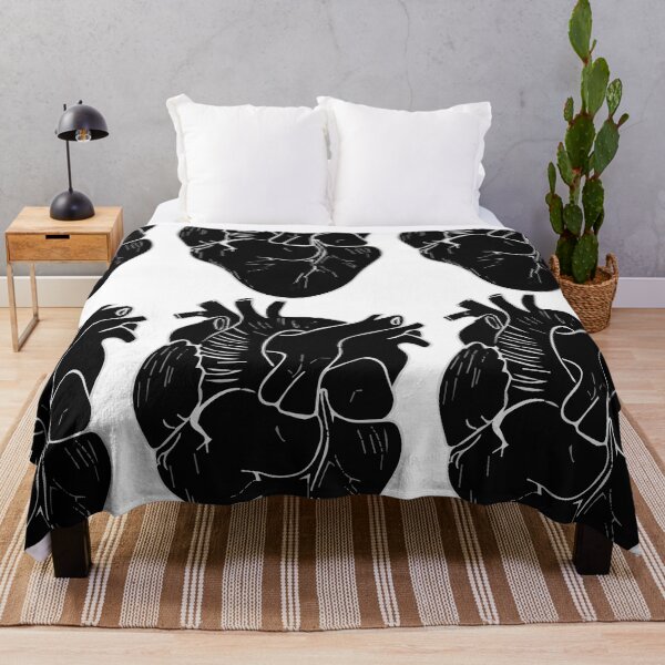 Aperçu de l'œuvre Black heart love créée et vendue par MooddyyShop.
