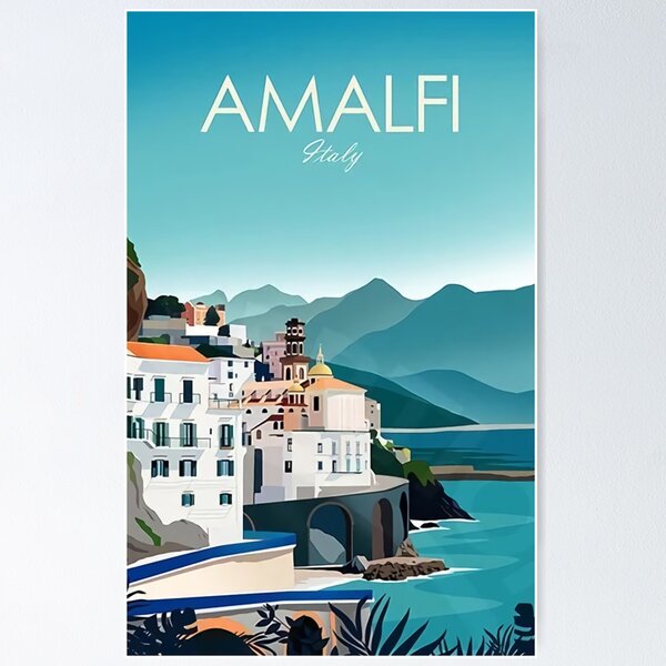 Item preview, Landscape Amalfi Coast Italy designed and sold by robertorobin.