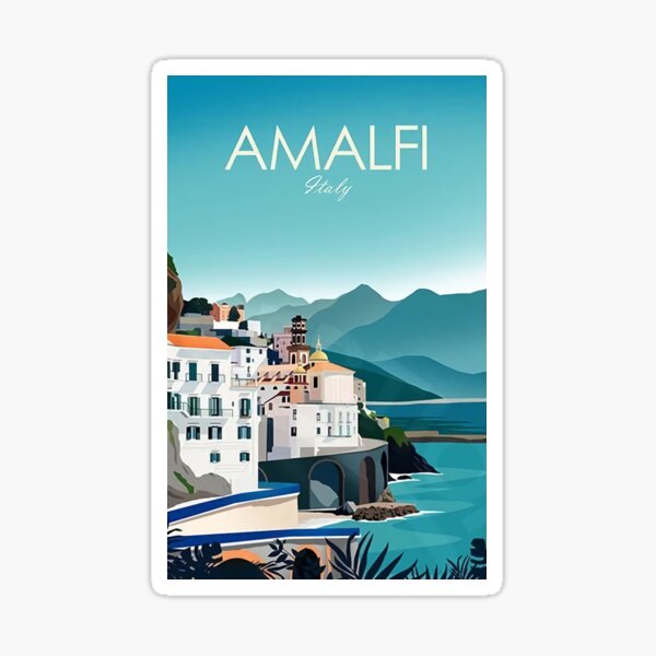Item preview, Landscape Amalfi Coast Italy designed and sold by robertorobin.