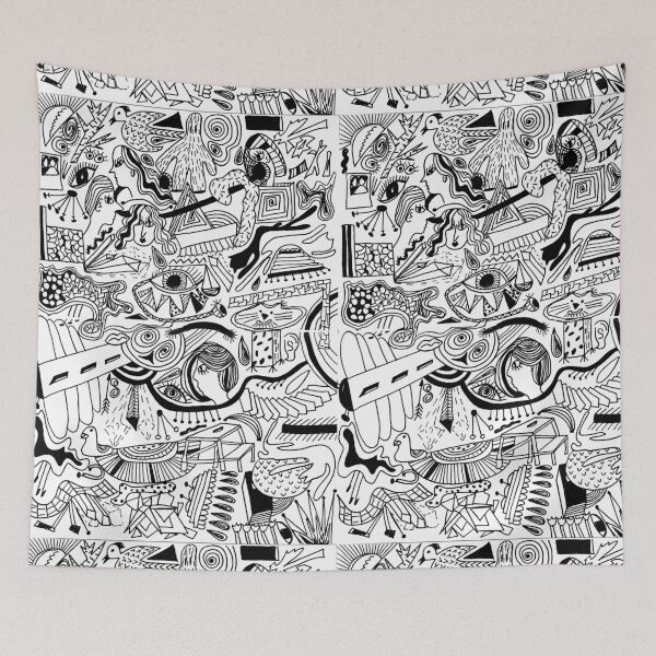 Item preview, doodle illustration designed and sold by ulyanaandreeva.
