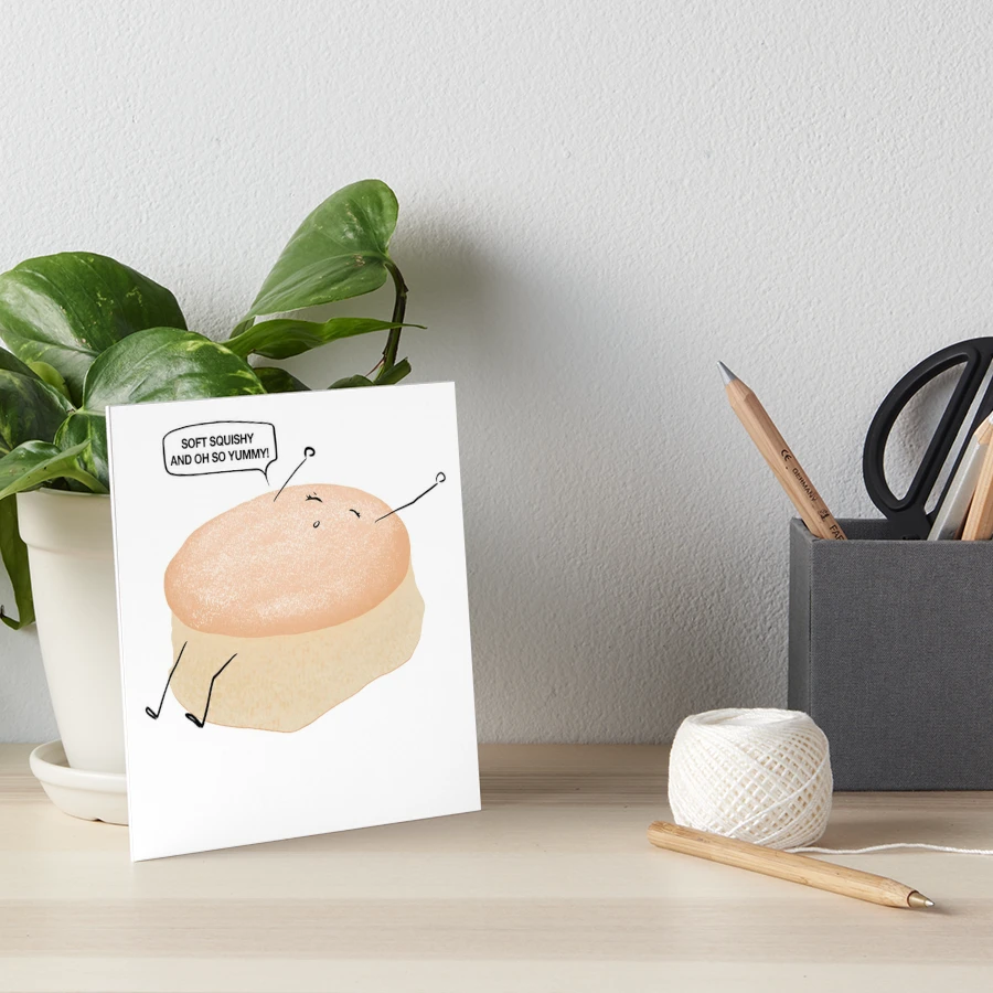 SO SQUISHY AND OH SO YUMMY… | Art Board Print