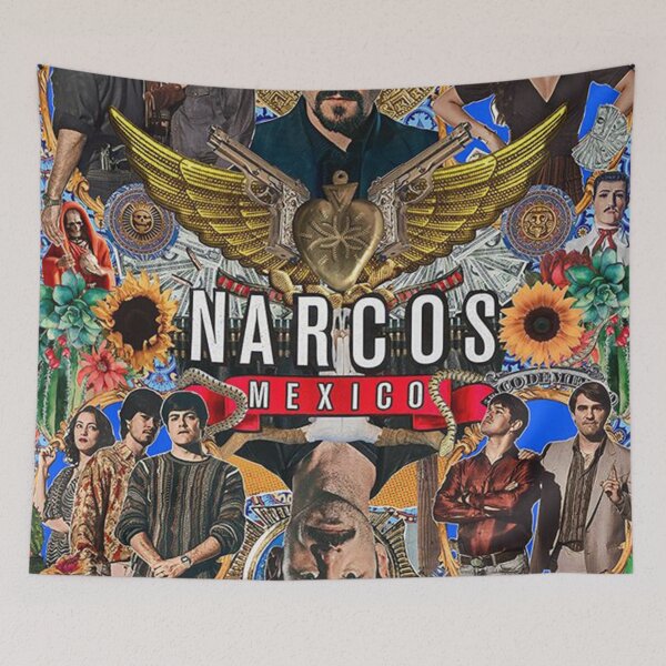 Item preview, Narcos - Mexico Movie Poster designed and sold by stevendeen.