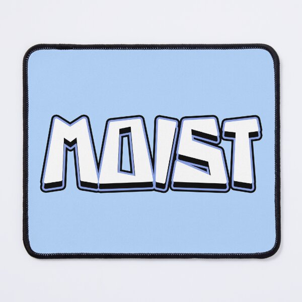 Item preview, RETRO Graffiti Blue MOIST TYPOGRAPHY by Iskybibblle designed and sold by Iskybibblle.