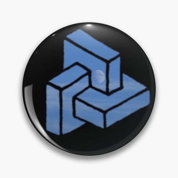 Item preview, Blue Moon Cuboid designed and sold by createVisions.