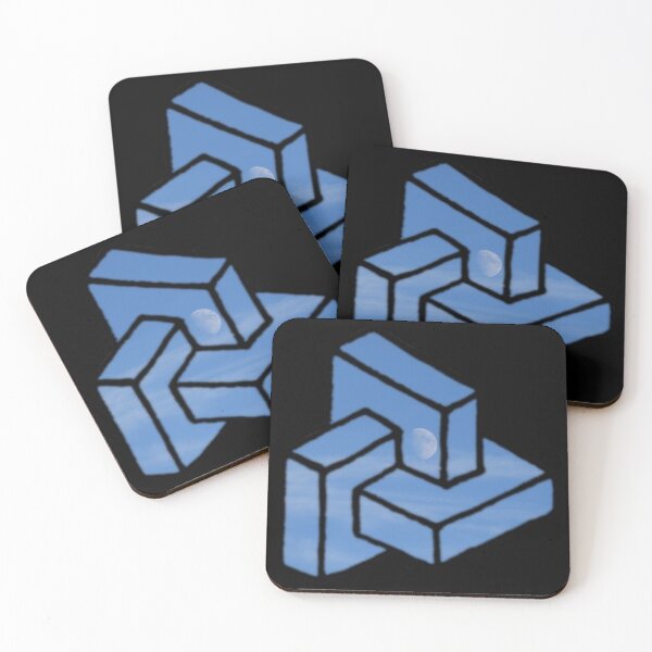 Item preview, Blue Moon Cuboid designed and sold by createVisions.
