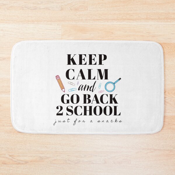 Item preview, Keep calm and go back to school designed and sold by InstaCreatives.