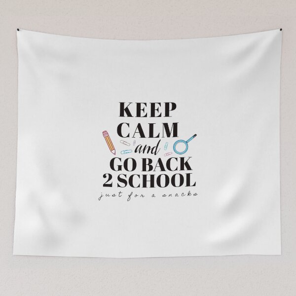 Item preview, Keep calm and go back to school designed and sold by InstaCreatives.