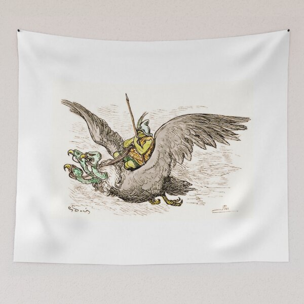 Item preview, Orc Rides Three Headed Vulture designed and sold by VictorIos.