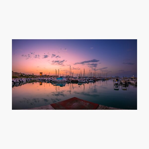 Marina Wide Photographic Print
