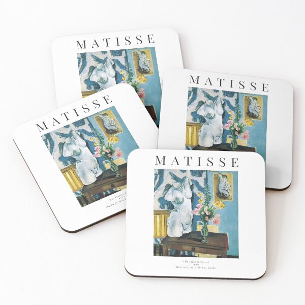 Item preview, Henri Matisse Flower. Paper Decoupes Art Blue, Matisse Cutout's designed and sold by John A Thomsen.