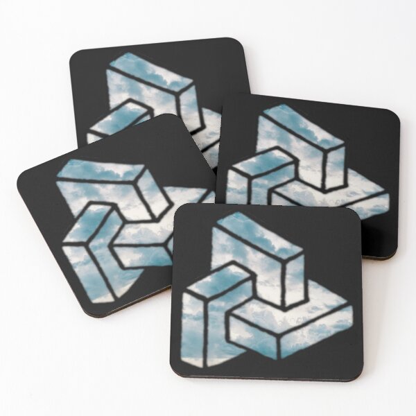 Item preview, Cloudy Cuboid designed and sold by createVisions.