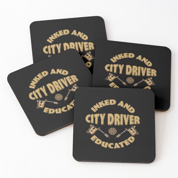 Item preview, INKED AND EDUCATED CITY DRIVER designed and sold by sobriowslen.