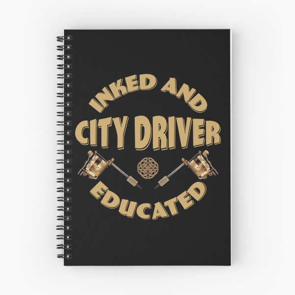 Item preview, INKED AND EDUCATED CITY DRIVER designed and sold by sobriowslen.