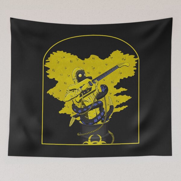 Item preview, King gizzard and the lizard wizard flying microtonal banana designed and sold by TaylorMiscoe.