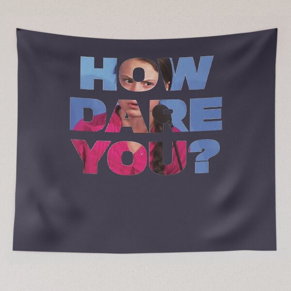 Item preview, Small Gifts How Dare You Classic Fans designed and sold by Christy16Store.