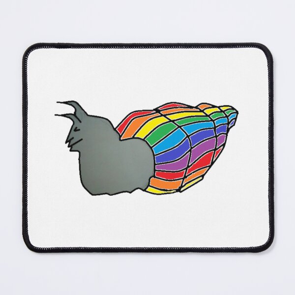 Item preview, KABFA Designs Anneka Marie, Rainbow Shell Snail, LGBT Snail. designed and sold by KABFA Designs.