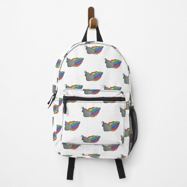 Item preview, KABFA Designs Anneka Marie, Rainbow Shell Snail, LGBT Snail. designed and sold by KABFA Designs.