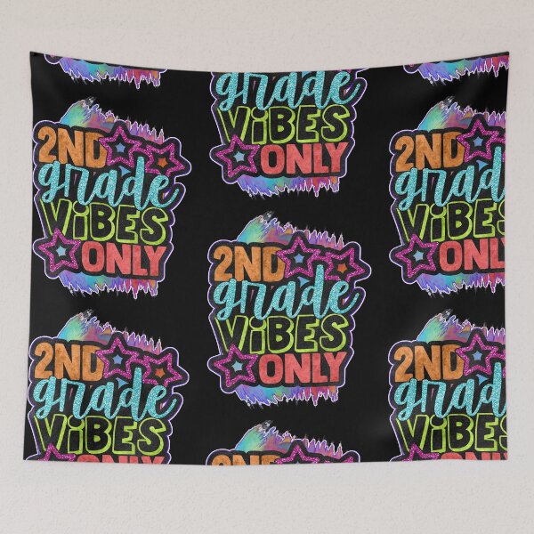 Item preview, 2nd Grade Vibes Only designed and sold by WoodburyLake.