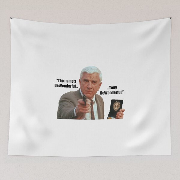 Item preview, Frank Drebin of Police Squad designed and sold by IanBakerToons.
