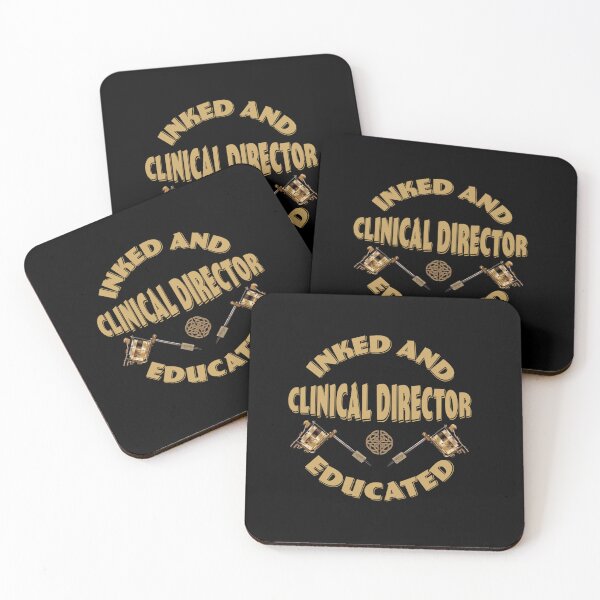 Item preview, INKED AND EDUCATED CLINICAL DIRECTOR designed and sold by sobriowslen.