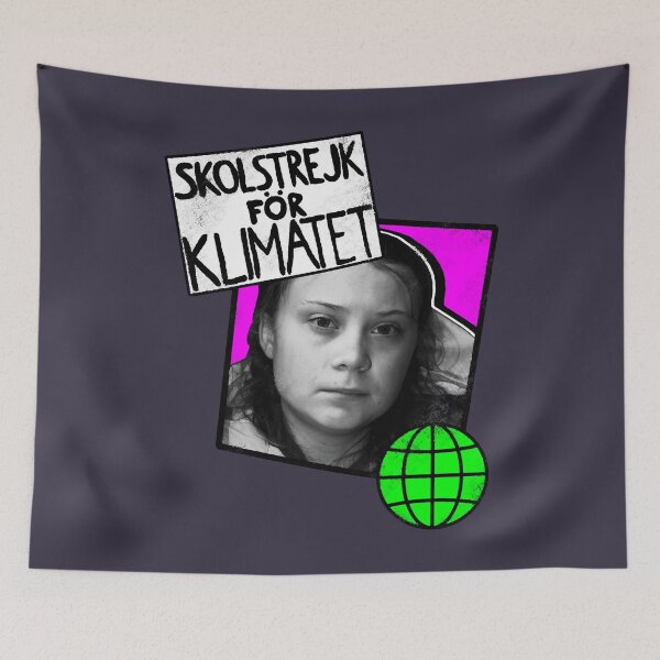 Item preview, Vintage Photograp Greta Thunberg Gifts Music Fan designed and sold by Christy16Store.