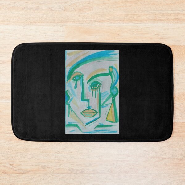 Item preview, BLUE-GREEN Art Print designed and sold by adele9ure.