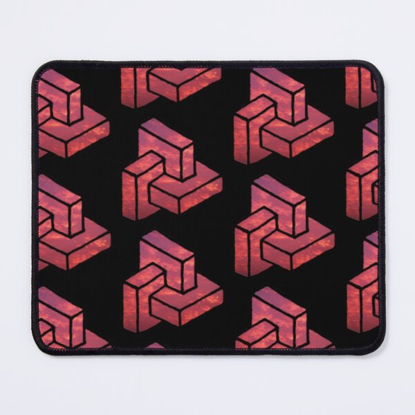 Item preview, Red Sky Cuboid designed and sold by createVisions.