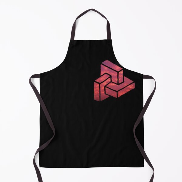 Item preview, Red Sky Cuboid designed and sold by createVisions.