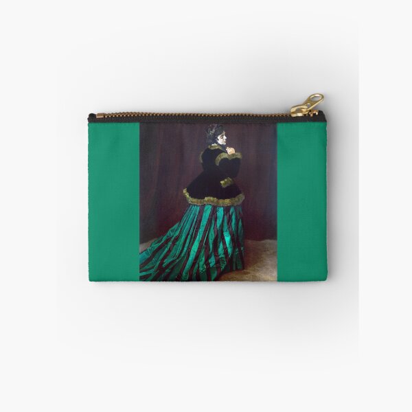Artikelvorschau, Claude Monet Camille Gemälde - Die Frau im grünen Kleid entworfen und verkauft von Tamas Das.