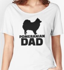 Pomeranian Dad Women's Relaxed Fit T-Shirt