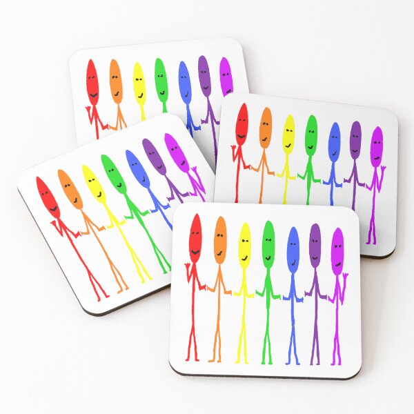 Item preview, Rainbow Stickmen designed and sold by Mark-Ewbie.