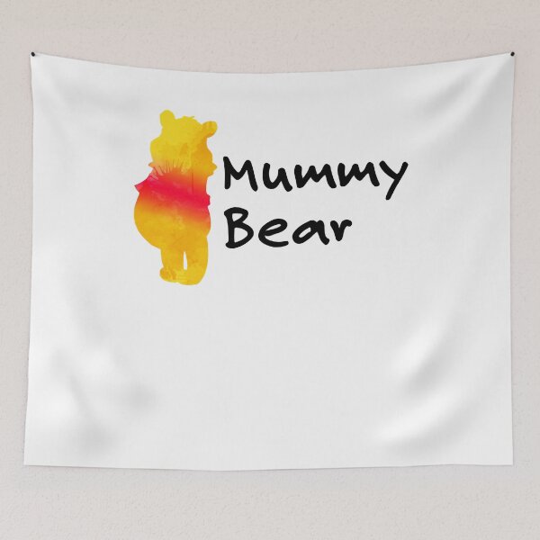 Item preview, Best Boys Girls Mummy Bear Inspired Silhouette Years Old Birthday designed and sold by MaxwellwitcArts.