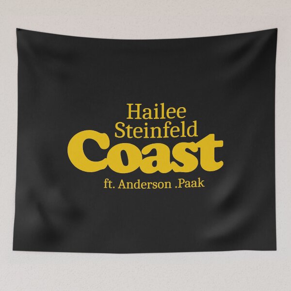 Item preview, Hailee Steinfeld Coast Anderson Paak Sticker designed and sold by cashzkssusan.