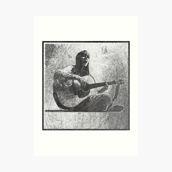 Joni Mitchell Art Print