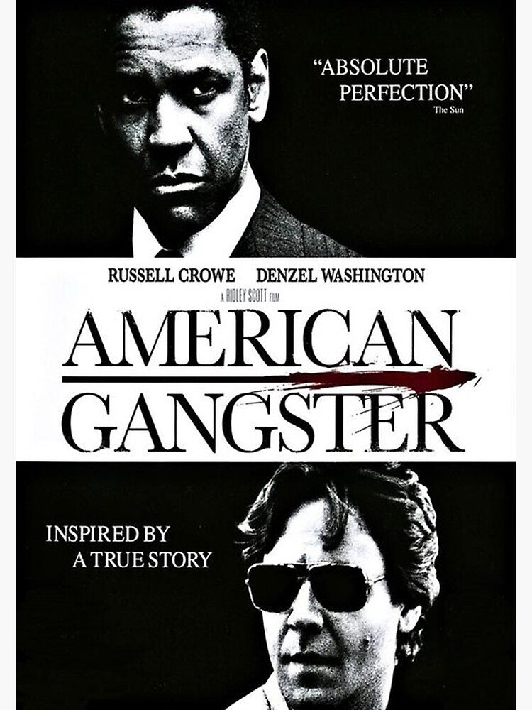 Discover American Gangster Movie Poster Premium Matte Vertical Poster