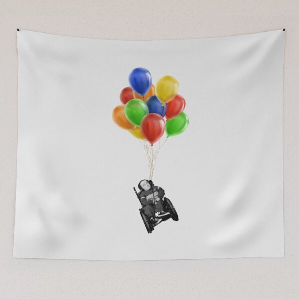 Item preview, Eric the Actor Flying with Balloons designed and sold by TobyBarnett.