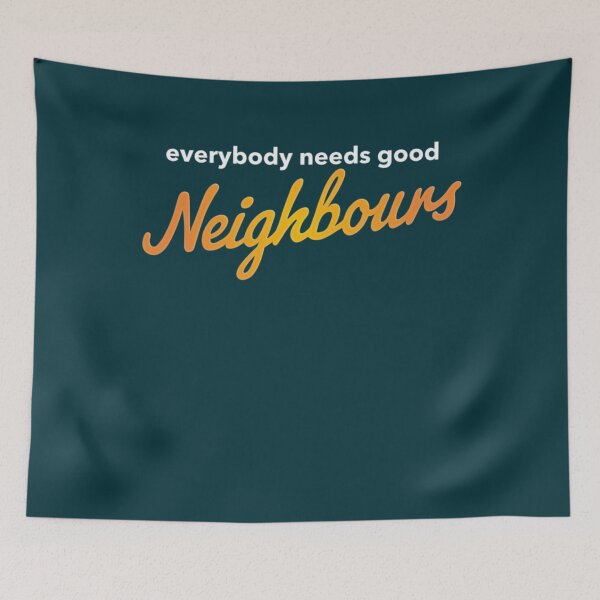 Item preview, Everybody needs good Neighbours logo   designed and sold by TheDArt.