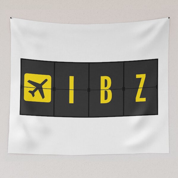 Item preview, IBZ Ibiza Airport designed and sold by irony.