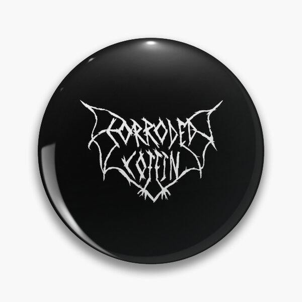 Item preview, Corroded Coffin White Logo designed and sold by Matthew Gonzana.