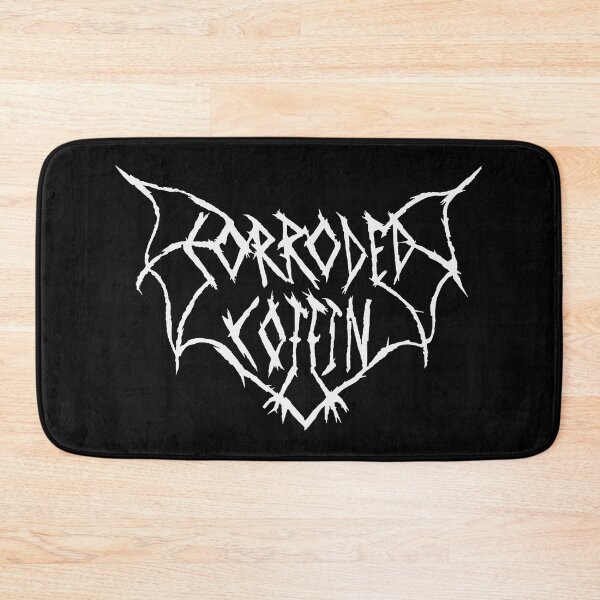 Item preview, Corroded Coffin White Logo designed and sold by Matthew Gonzana.