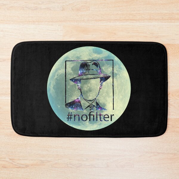 Item preview, #NoFilter Inked Gentleman on the Moon - Mystery Moon Design for T-shirt and other accesories designed and sold by Ridiculam Toga.