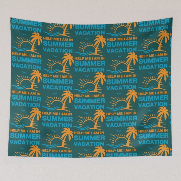 Item preview, Copy of Help Me I Am In Summer Vacation designed and sold by familygiftzshop.