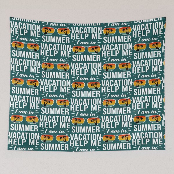 Item preview, Funny summer vacation help me im in summer vacation quotes designed and sold by familygiftzshop.
