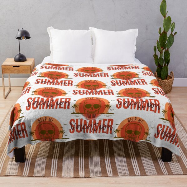 Item preview, funny summer vacation quote skeleton, sea, ocean, beach, palm trees, starfish, summer vibes, summe designed and sold by familygiftzshop.