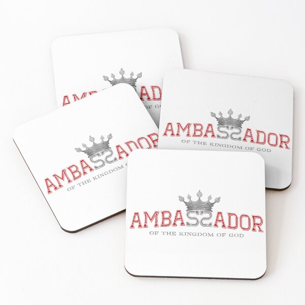 Item preview, Ambassador of the Kingdom of God - Christian Verse Tshirt designed and sold by Narrow-Path.
